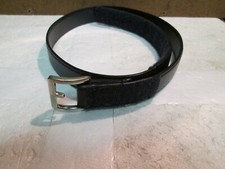 Land's End Boy's Leather Faux Navy Blue Faux Leather Belt Size 24