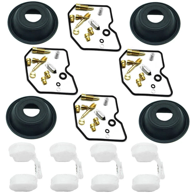 4X Kit de reparación de carburador para flotador de diafragma KAWASAKI ZRX1100 1999-2000 ZRX 1200 Foto 2 de 3