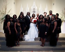 Plus Size Gorgeous Lace Mermaid Wedding Dress