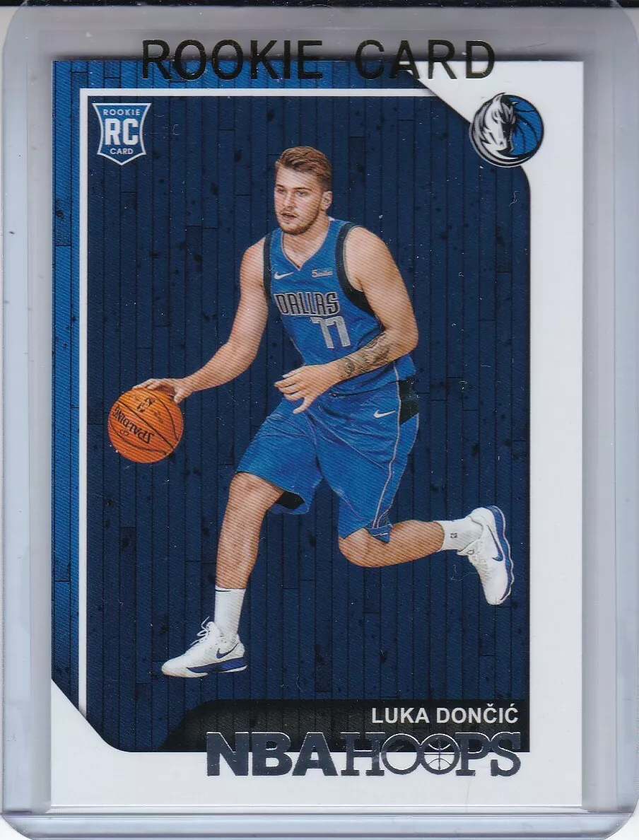 2018-19 PANINI NBA HOOPS LUKA DONCIC ROOKIE #268 RC DALLAS
