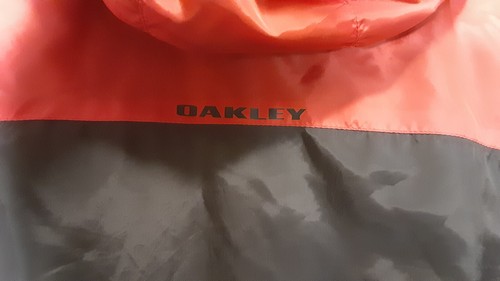 🌄Giubbino Oakley Rosso Nero Foderato Sherpa Full Zip con Cappuccio Uomo Taglia Small - Foto 16 di 17