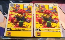 x2 Digimon TOYAGUMON BT9-032 Yellow Common X Record TCG