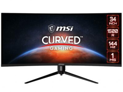 NEW MSI Optix MAG342CQR 34'' UWQHD 3440 x 1440 (2K) 1ms (MPRT) 144 Hz 2 x HDMI, 