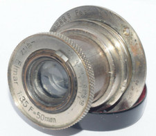 Lens Nickel Elmar 3,5/5cm 50mm Feet Scale for Camera Leica Leica I Mod. A