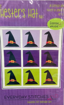 EVERYDAY STITCHES #ES-408 - THE HESTER'S HAT QUILT PATTERN 46''x49''