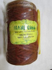 Maxi-Cord 100 Synthetic Reddish Brown Fiber Macrame Kit