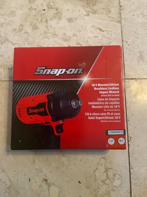 Snap On White 1/2” Dr 18 V MonsterLithium Cordless Impact Tool