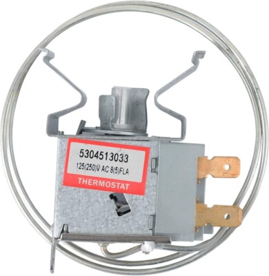 Refrigerator Temperature Control Thermostat Compatible for Model GFU17F5AW0