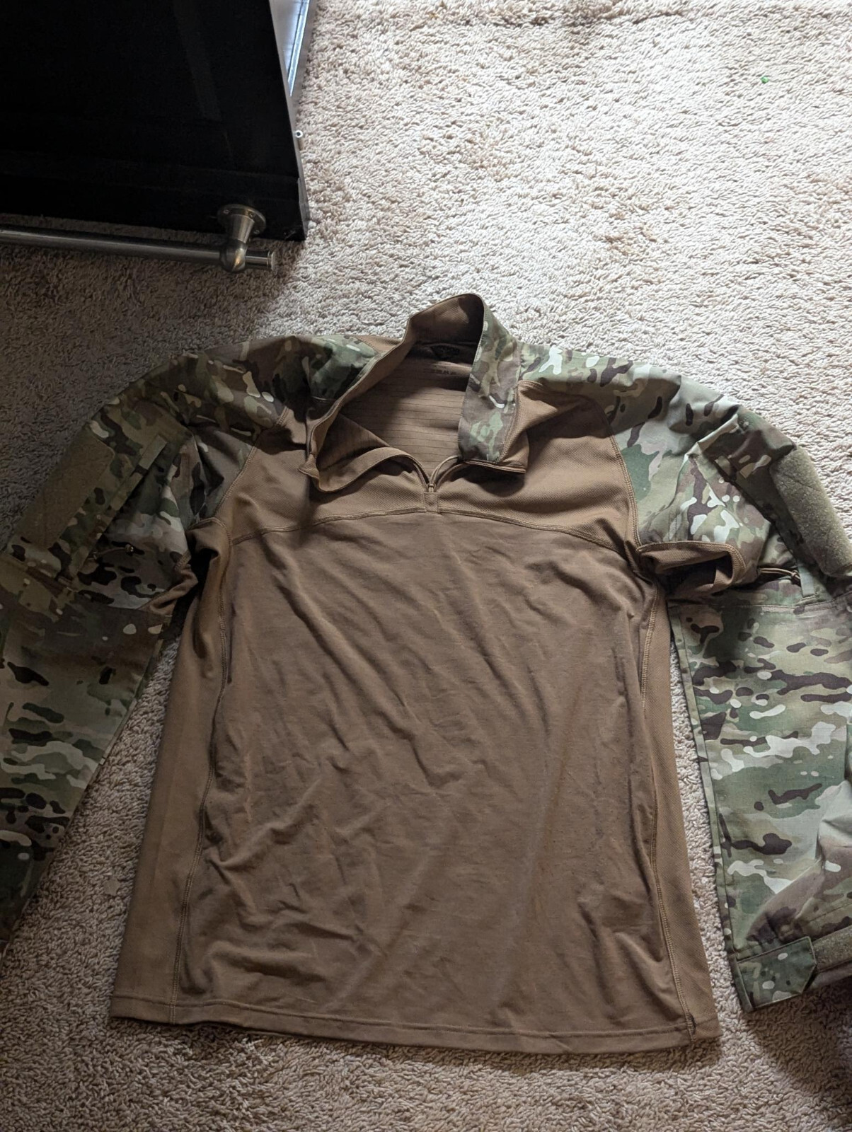 TRU-SPEC XLR Combat Shirt Tactical Airsoft Military Outdoor Camo Utility