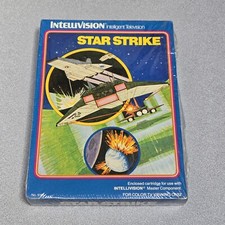 Star Strike Intellivision Mattel Electronics, 1981 New Sealed 5161
