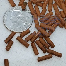 Earthworm Sinking Sticks for Tropical Fish, Turtles and Bottom Feeders