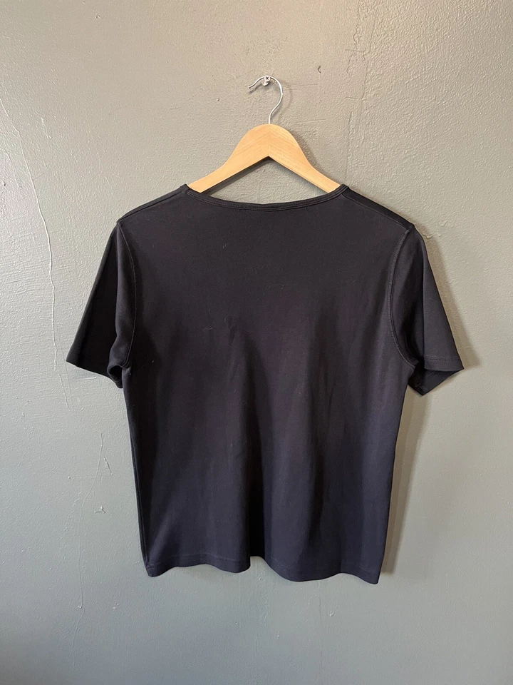 Женская футболка Get Lucky USA Wine Aerobics черная средний размер - Изображение 3 из 3