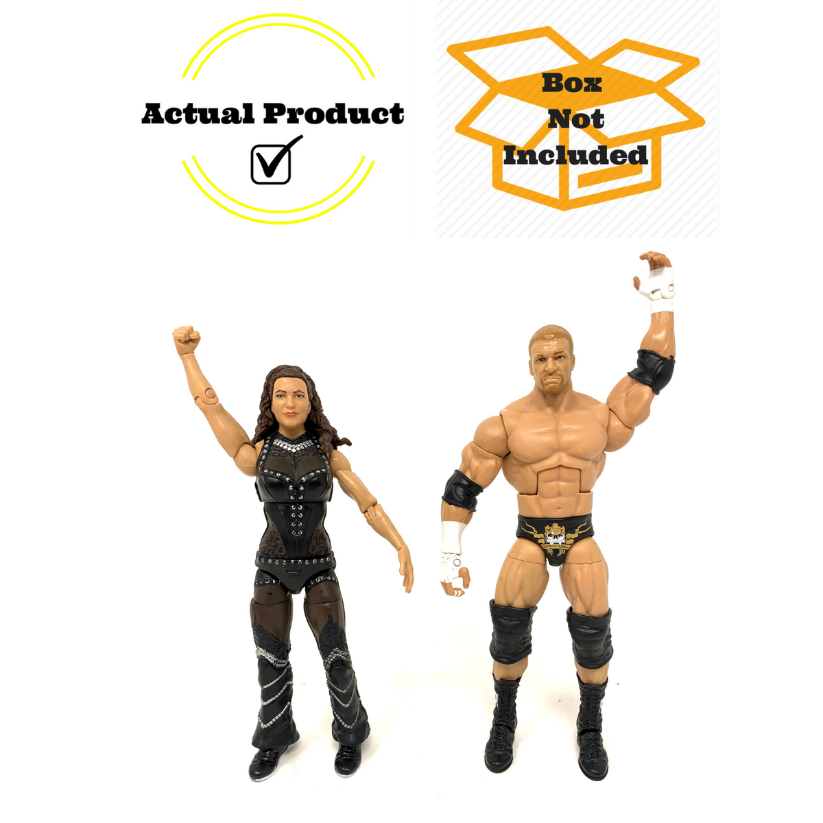WWE Triple H & Stephanie McMahon Elite Collection Wrestling Action