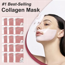Deep Collagen Overnight Mask The Real Collagen Facial Sheet Masks With Low Molec