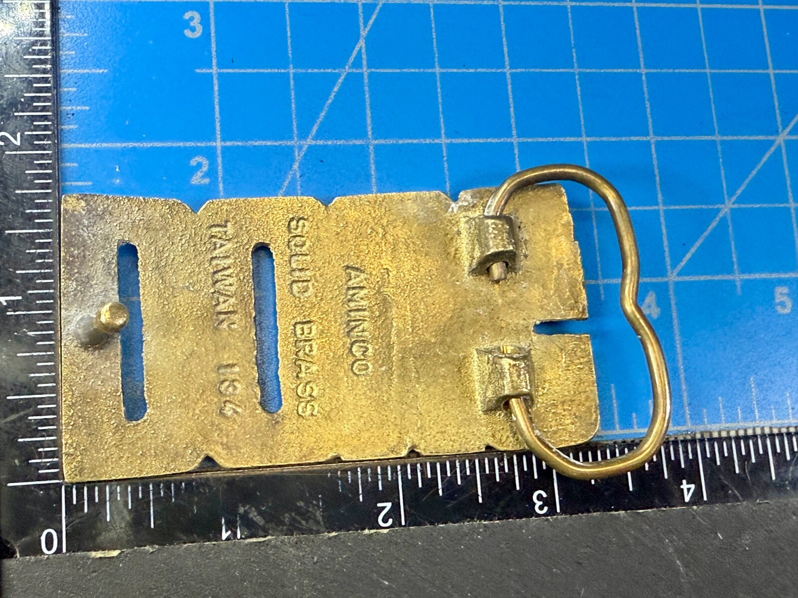 Custom Name Doug Block Letter Solid Brass Vintage… - image 5