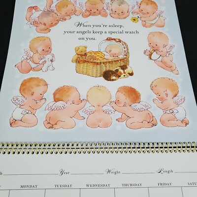 Hallmark Baby First Year Calendar Vintage Milestone Stickers NOS New  9.5x9.5 | eBay