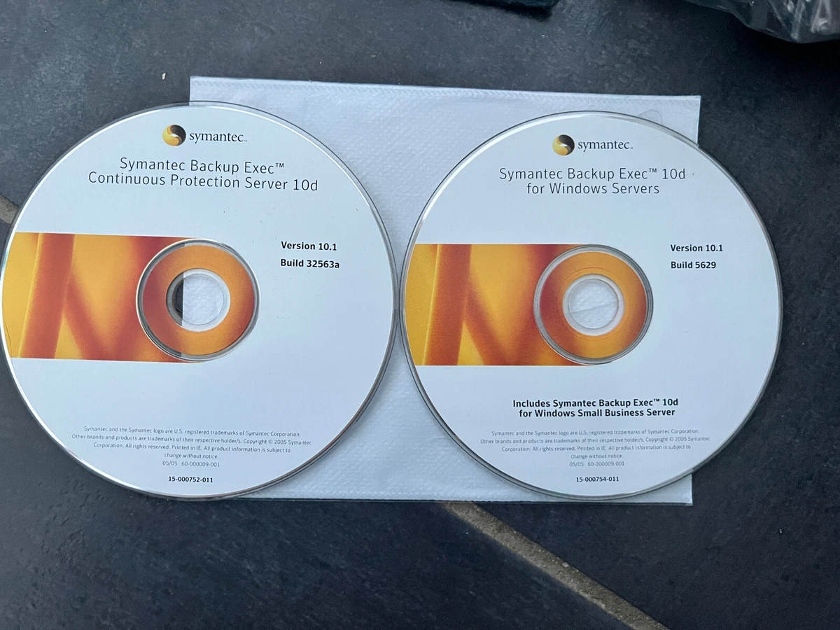 Symantec Backup Exec 15 Server - Box-Pack + 1 Year Essential Support - 1 Server - Symantec Buying Programs : Business Pack - DVD - Win