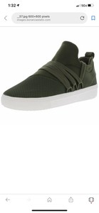 steve madden lancer sneaker olive