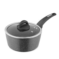 Tower Cerastone Saucepan, 20cm, Induction Safe, Non-Stick, Graphite T81218