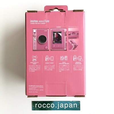 instax mini Evo™PINK 新品未開封 未使用 Fujifilm - instax mini Evo Instant Film Camera - Pink | eBay
