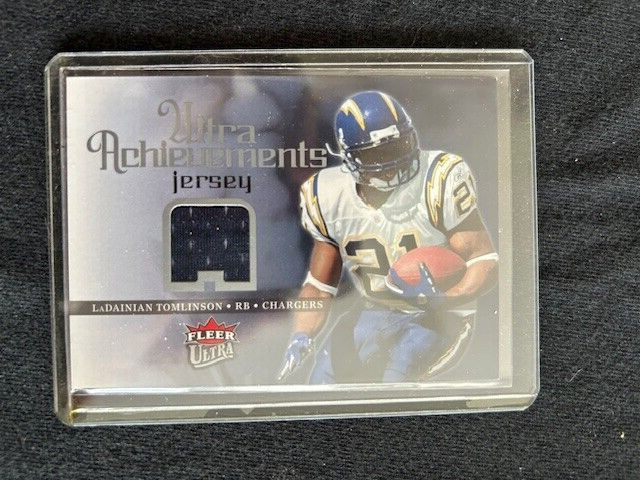 Ladainian Tomlinson   Certified Game Used Jersey Card (Inventory #B)