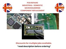 PCB REPAIR SERVICE: MICROSOLDERING: COMPONENT REPLACEMENTS : UPGRADES : FAULTS