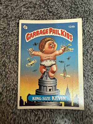Garbage Pail Kids King-Size Kevin error card no copyright