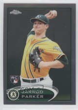 2012 Topps Chrome Jarrod Parker #177 1c4