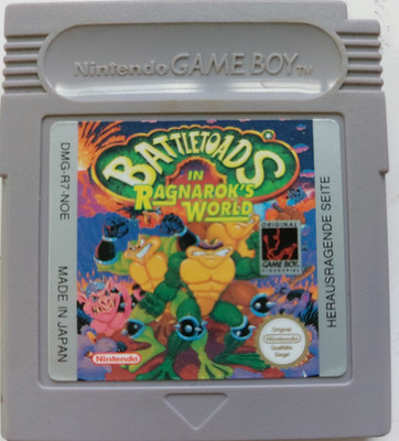 Battletoads in Ragnarok's World Nintendo Game Boy Modul #14.1 6115 M11