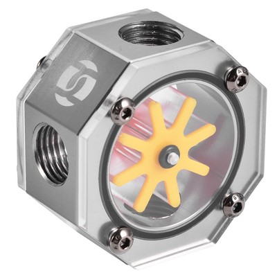 G1/4 Thread Water Cooling Meter Indicator For PC Water Cooling System Gr CB