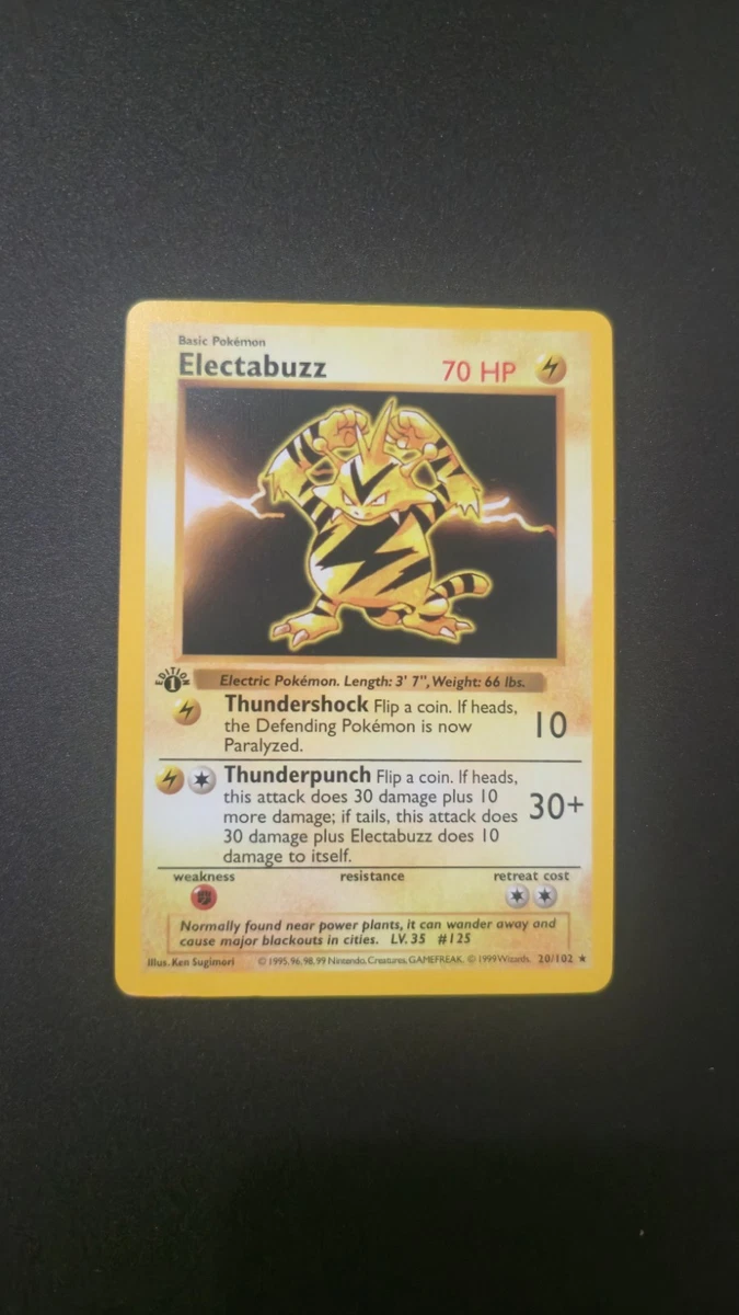Pokémon TCG Rare Shadowless Individual Collectible Card Game Cards
