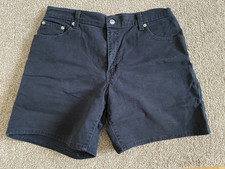 Vintage Levi s Black Shorts Women s Size 12 MIS, Red Tag - Good Condition