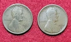 1913 D VG and 1913 S Fine Lincoln Wheat 1c One Cent Pair Of 2 Coins