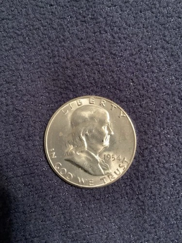 1954-S Franklin Silver Half Dollar BU *UNCIRCULATED