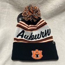 Auburn University Tigers Zephyr Hat Cap Knit Beanie NWT College Football