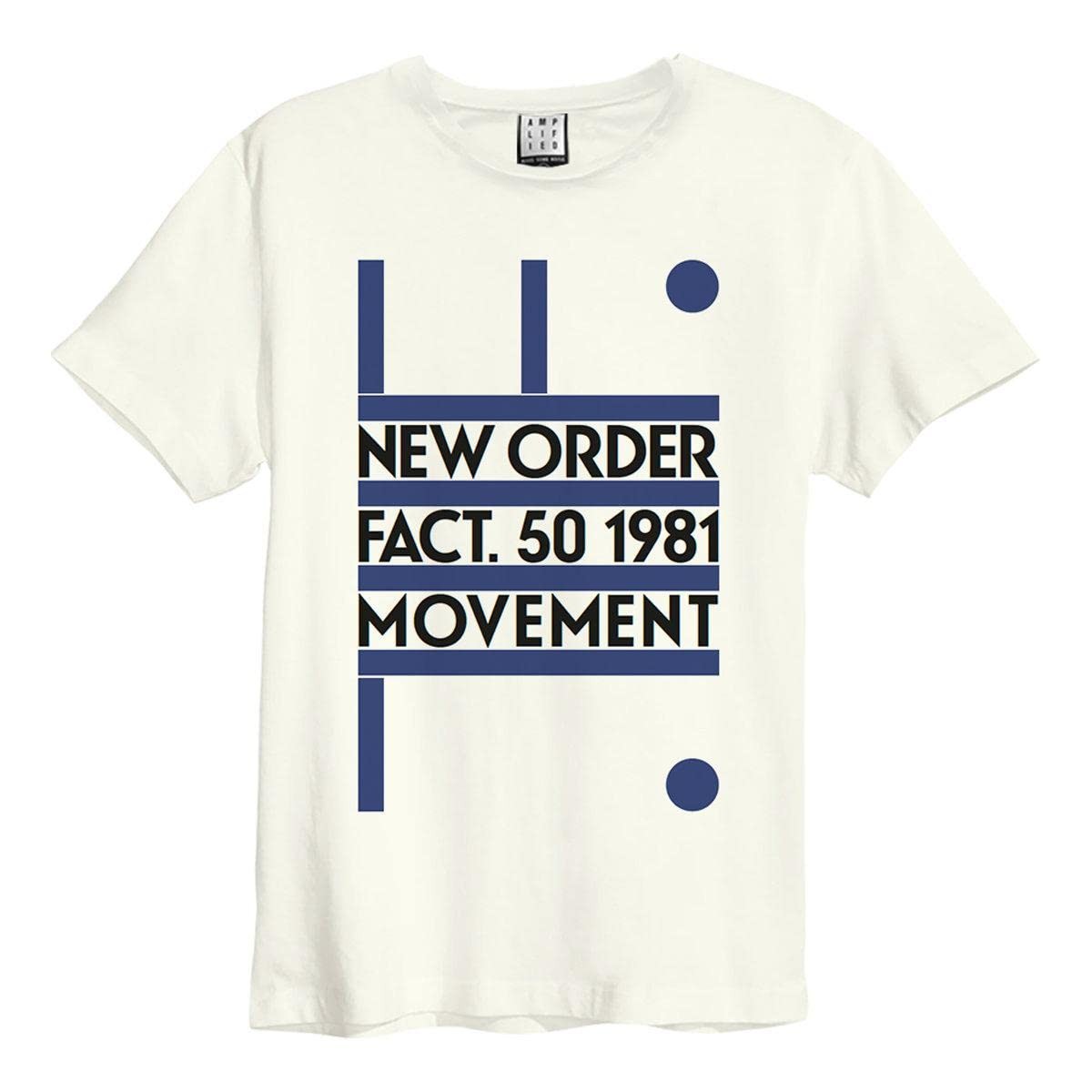 Усиленная футболка Унисекс для взрослых New Order Movement XXL винтажного белого цвета