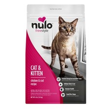 Nulo Freestyle Cat & Kitten Dry Food - Chicken & Cod 4 Pound (Pack of 1)  7.34 per pound