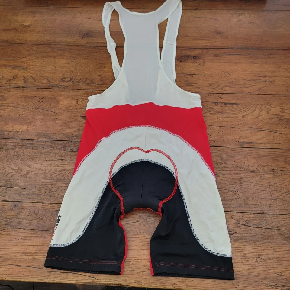 Culotte con tirantes de ciclismo Zerorh+ XL para hombre Italia 7" 16" (7/10) vintage Foto 2 de 4