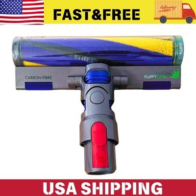 New GENUINE Dyson V12 Detect Slim Laser Fluffy Optic Floor Brush Head