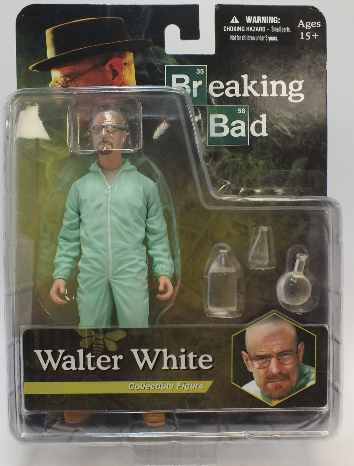 Walter White in Hazmat Suit - Breaking Bad 6"" Action Figure Mezco 2013 - NEW