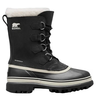 SOREL Caribou Bottes de Neige Femmes Noir Imperméable (EU 39) - Photo 1/4