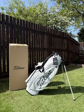 Image of New - Titleist Players S4 Golf Stand Bag / White Variant / with Box & Rain Cover