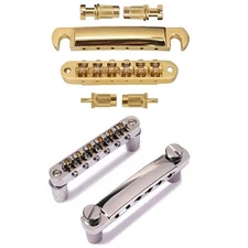 Roller Saddle Guitar Bridge Tailpiece Sets for Les Paul LP Epiphone Parts