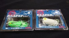 Set of 2 CLUE Inc. REAPER TYPE-J Joint Lures for Frog, Glow, 35, for Catfish,