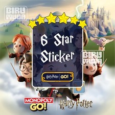 monopoly go 6 Star Sticker  All Sticker Available  Fast respond 24/7