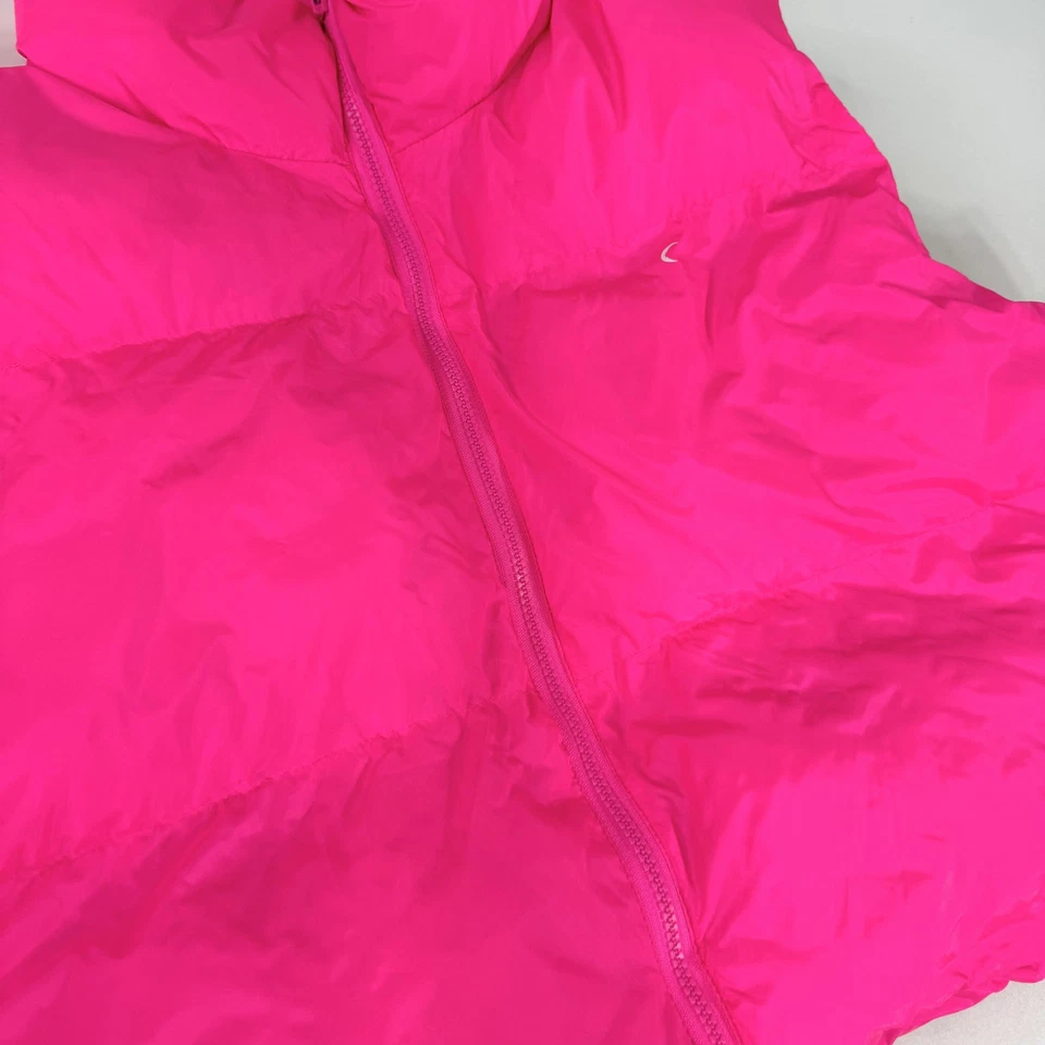 Zyia Active Puffer Vest Womens XL Pink Quilted Lightweight Nylon Zip Outdoor Foto 2 de 4