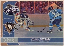 2008-09 OPC O-Pee-Chee hockey Sidney Crosby Winter Classic Insert Card #WC40 SP