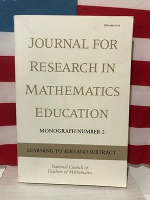 Journal For Research In Mathematics Education Monograph Number 2
