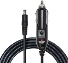 12V DC Car Charger Power Suppy Cable Cord Cigarette Lighter Plug 5.5mm x 2.1mm.
