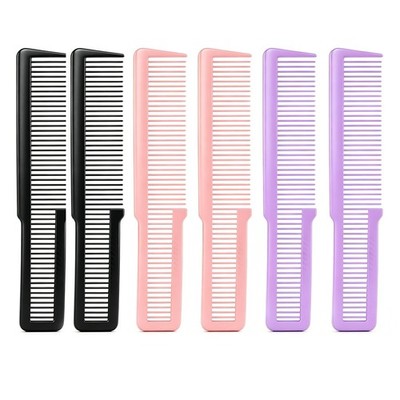 Juego de peines para cortar el cabello, peines de barbero para estilizar